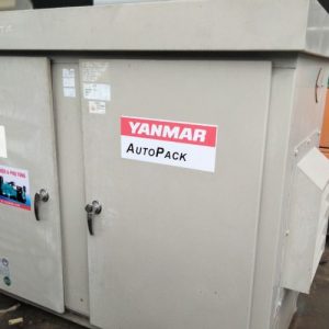 Máy phát điện nhật bãi Yanmar 25kva tua chậm thùng siêu