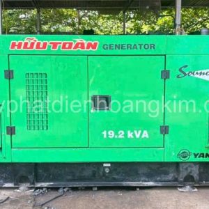 Máy Phát Điện Hữu Toàn 20kVA YMG24TL Động Cơ Yanmar Thùng Siêu Cách Âm Giải Pháp Tiết Kiệm 2026