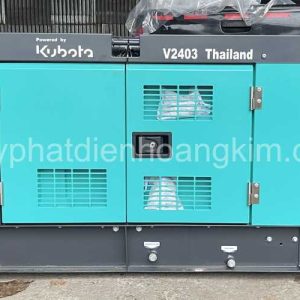 Máy Phát Điện Kubota V2403 Thailand 25kVA Giải Pháp Dùng Cho Container Lạnh Đường Dài 2026