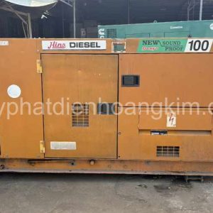 Máy Phát Điện Nhật Bãi Denyo 100kVA 3 Pha Động Cơ Hino Sức Mạnh Bền Bỉ
